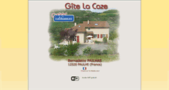 Desktop Screenshot of gite-lacaze.fr